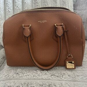 Henri Bendel Brown Leather Satchel